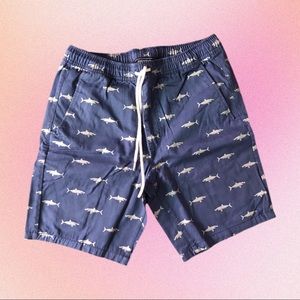 Forever 21 shark print shorts